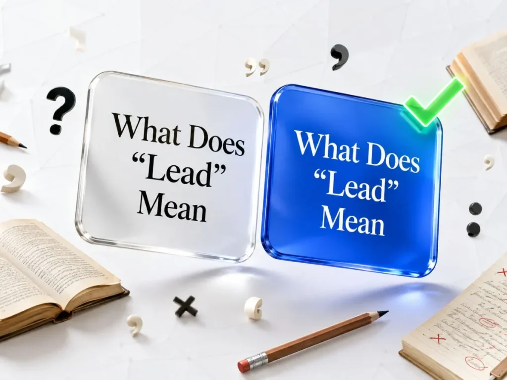 Led or Lead