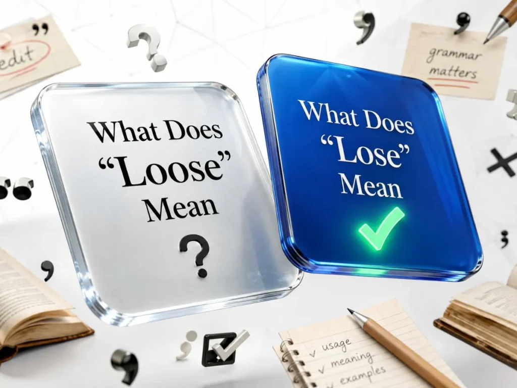 What Does “Loose” Mean