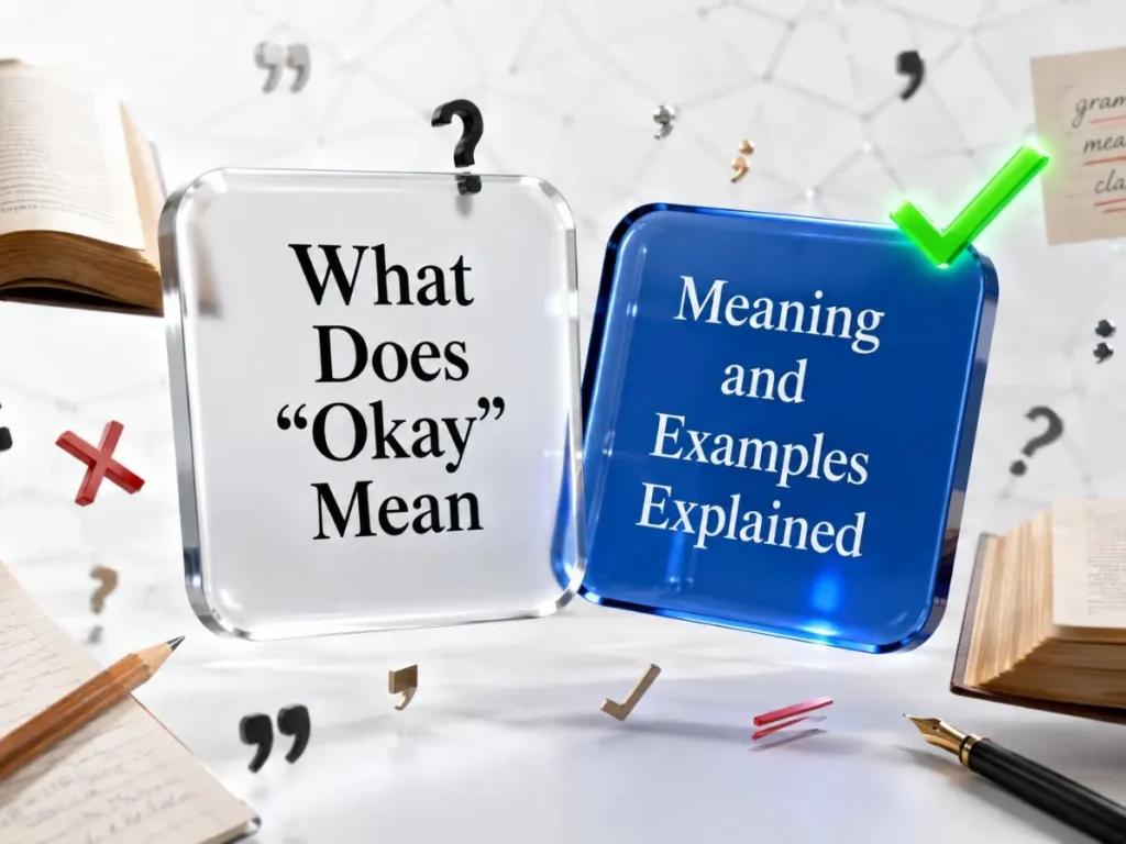 What Does “Okay” Mean