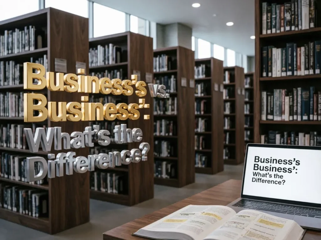 Business’s vs. Business’: What’s the Difference?