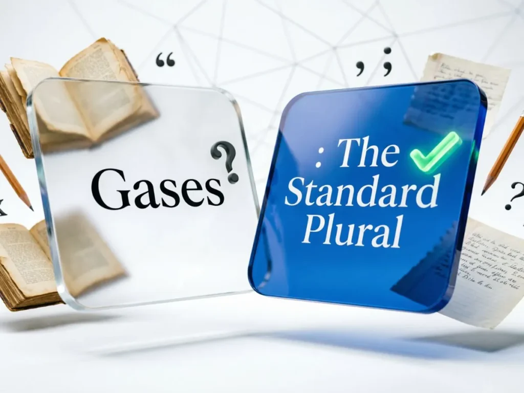 Gases: The Standard Plural