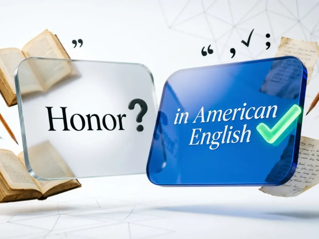 Honor in American English