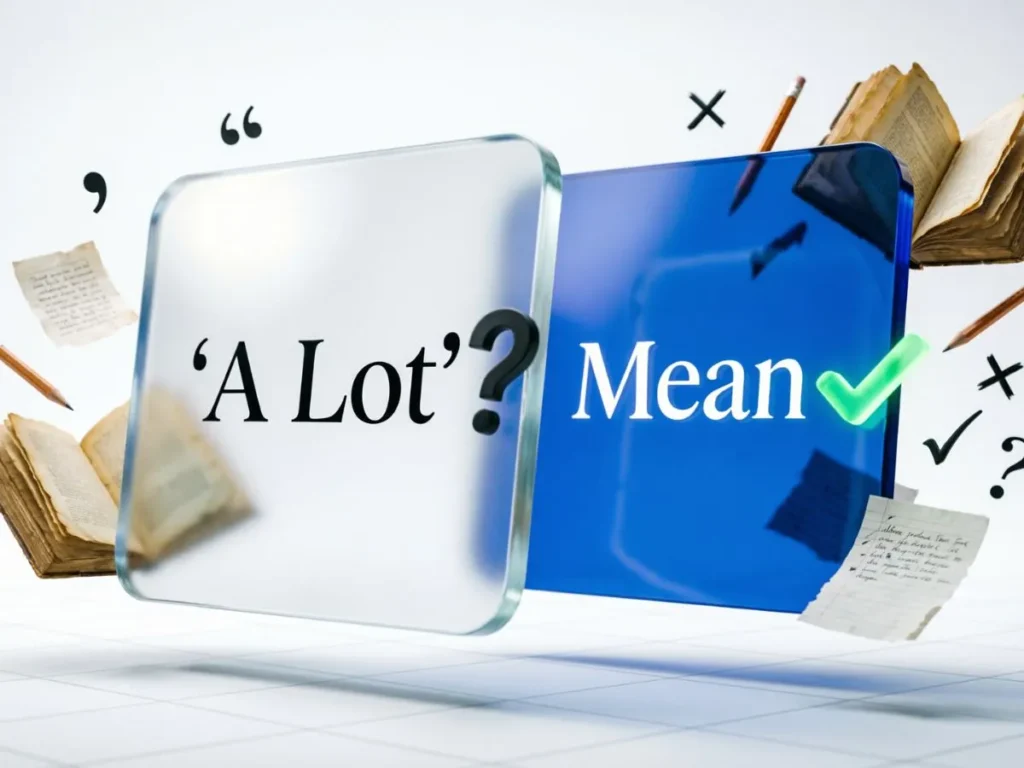 What Does “A Lot” Mean
