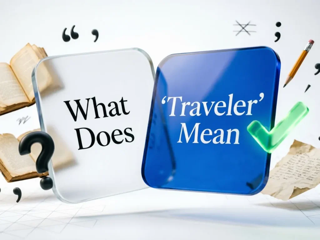 What Does “Traveler” Mean
