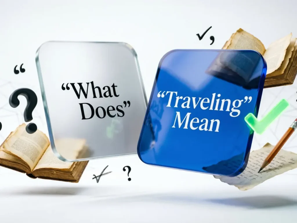 What Does “Traveling” Mean