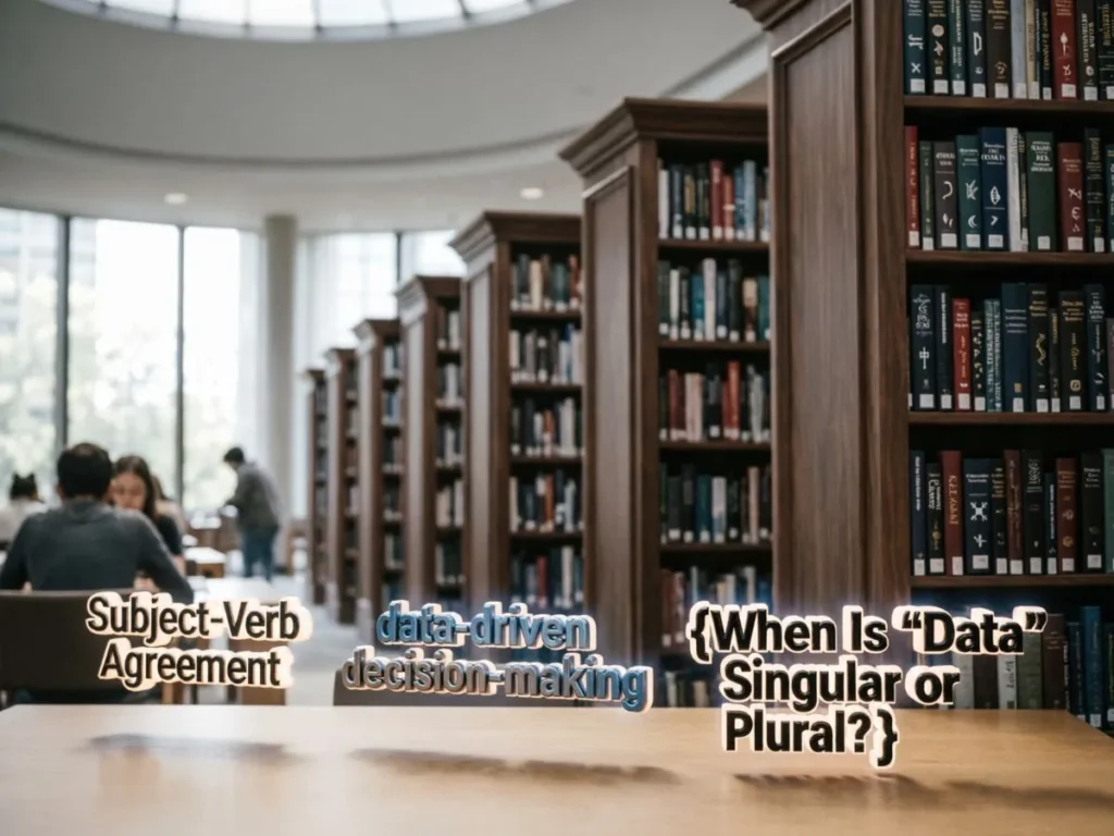 When Is “Data” Singular or Plural?