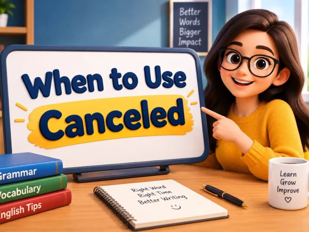When to Use Canceled