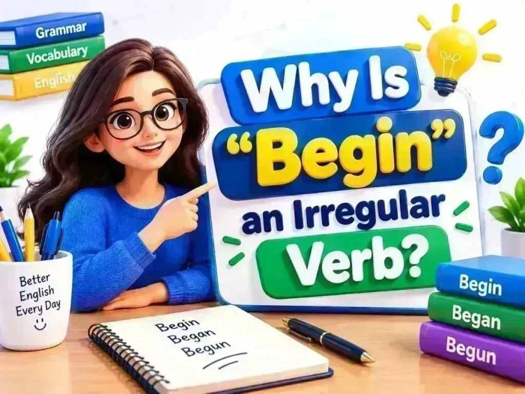 Why Is “Begin” an Irregular Verb?