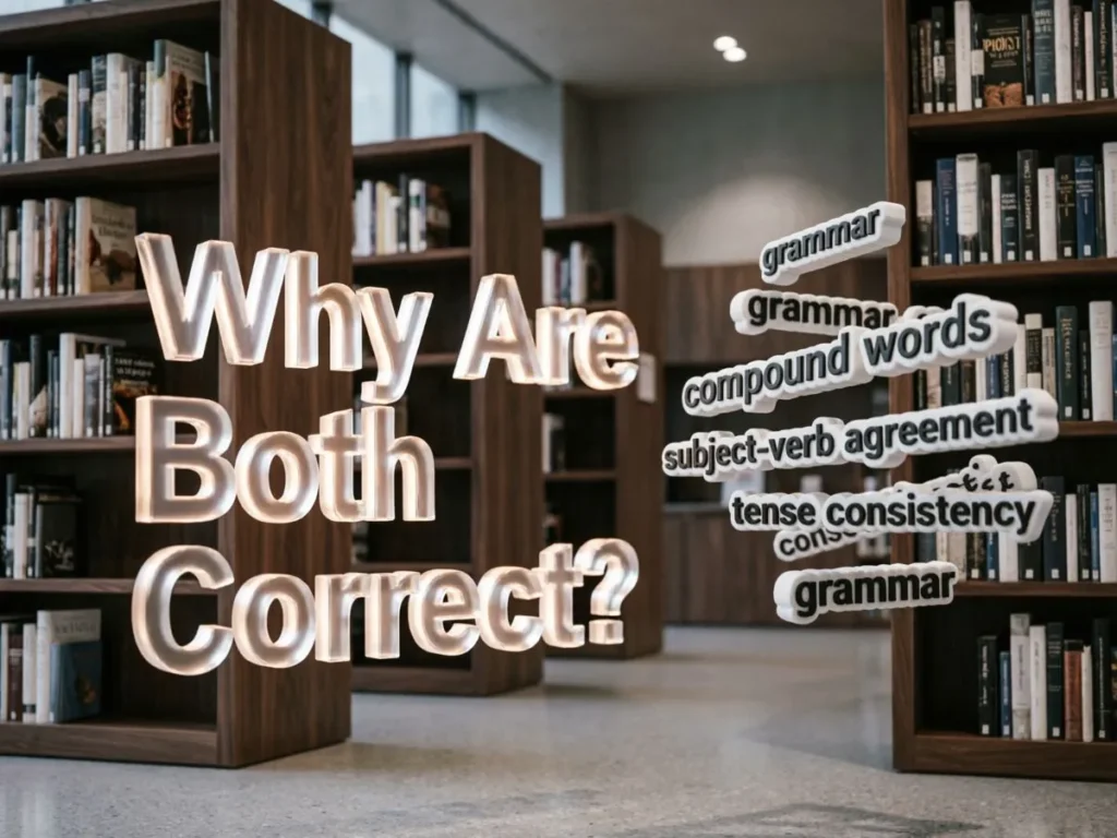 Why Are Both Correct?