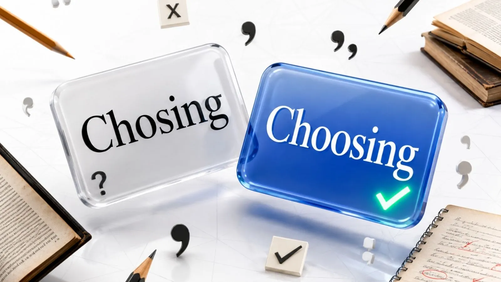 Chosing or Choosing