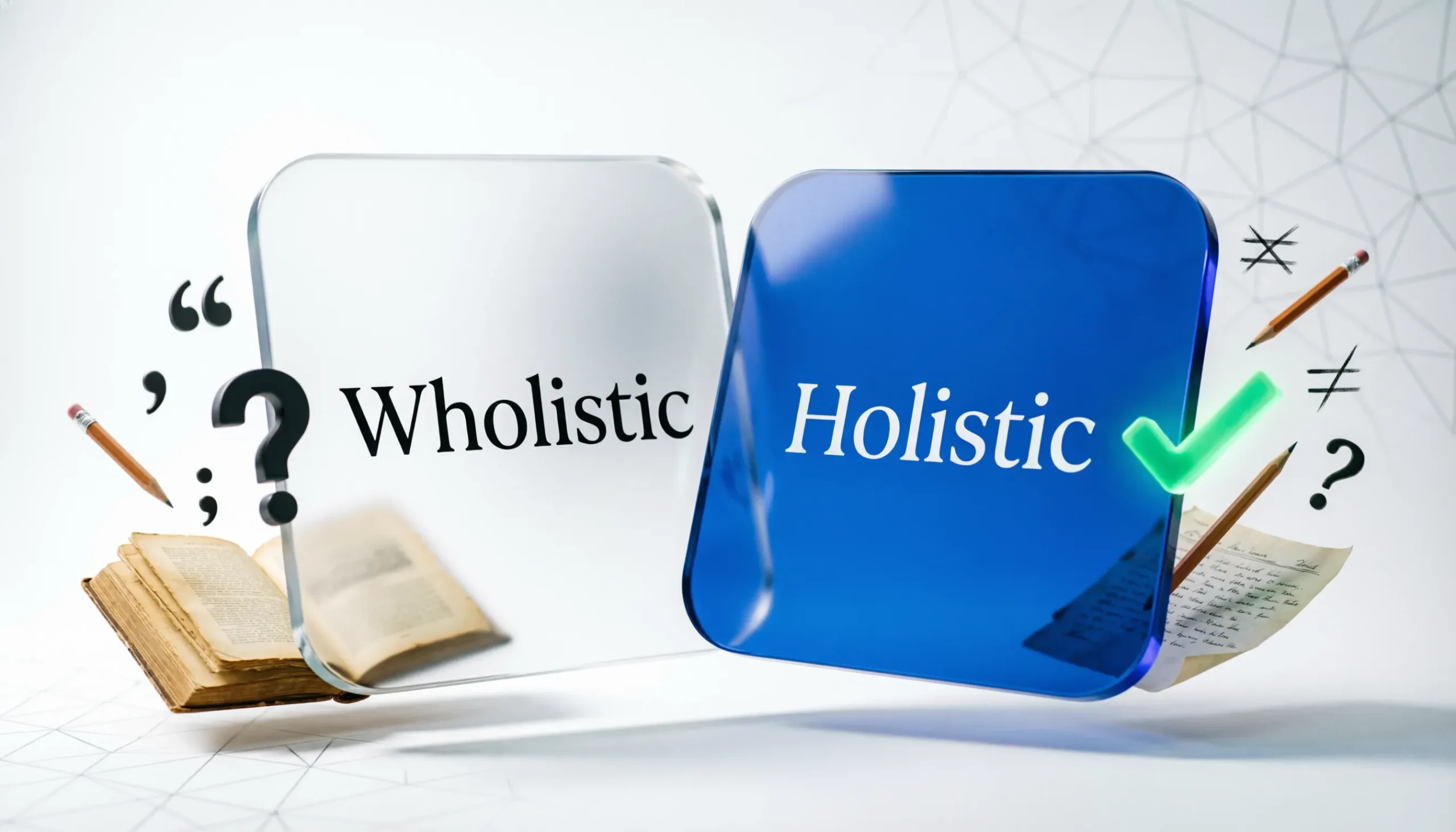 Holistic or Wholistic: