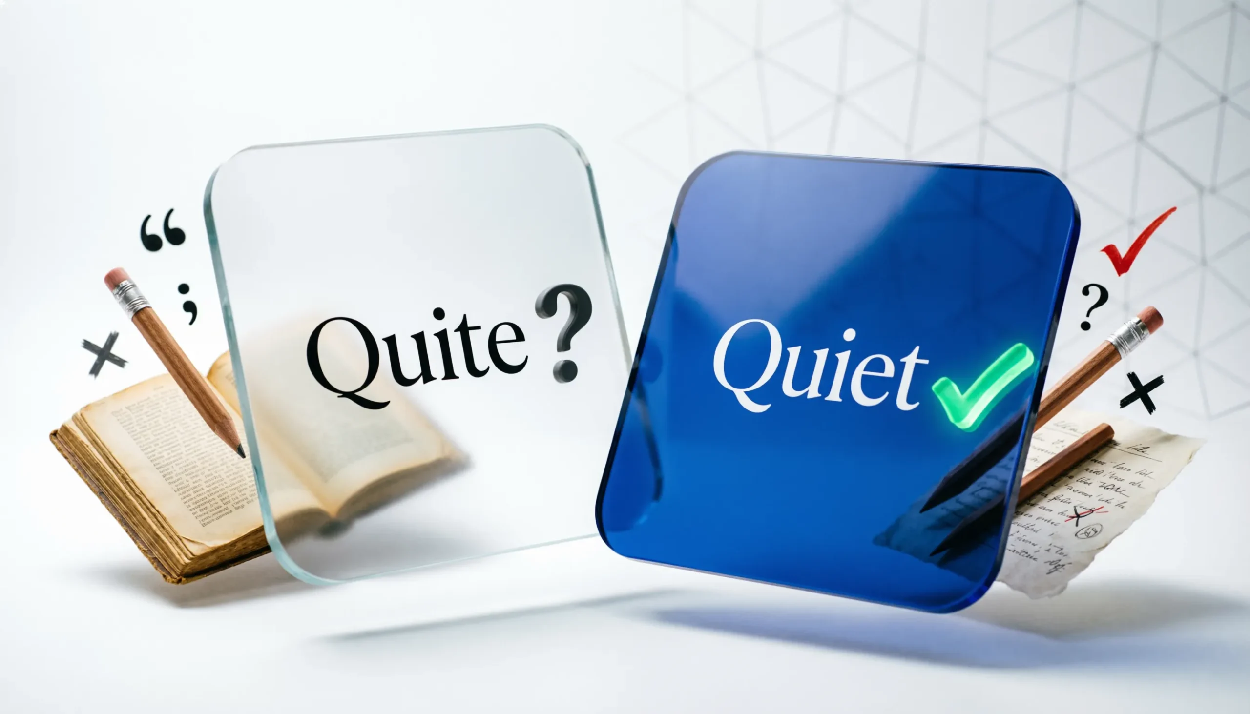 Quite or Quiet