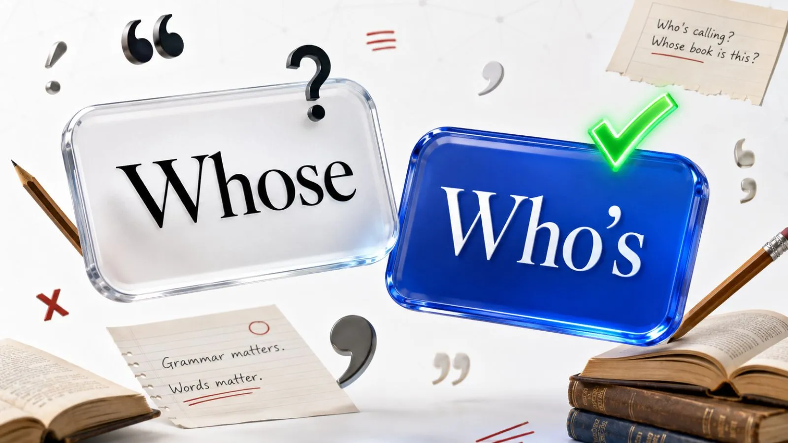 Whose or Who’s