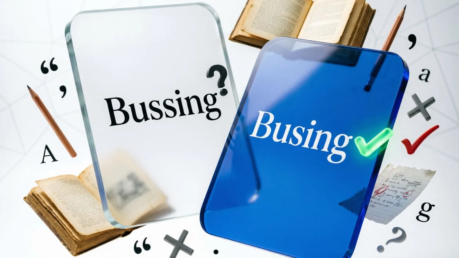 Bussing or Busing