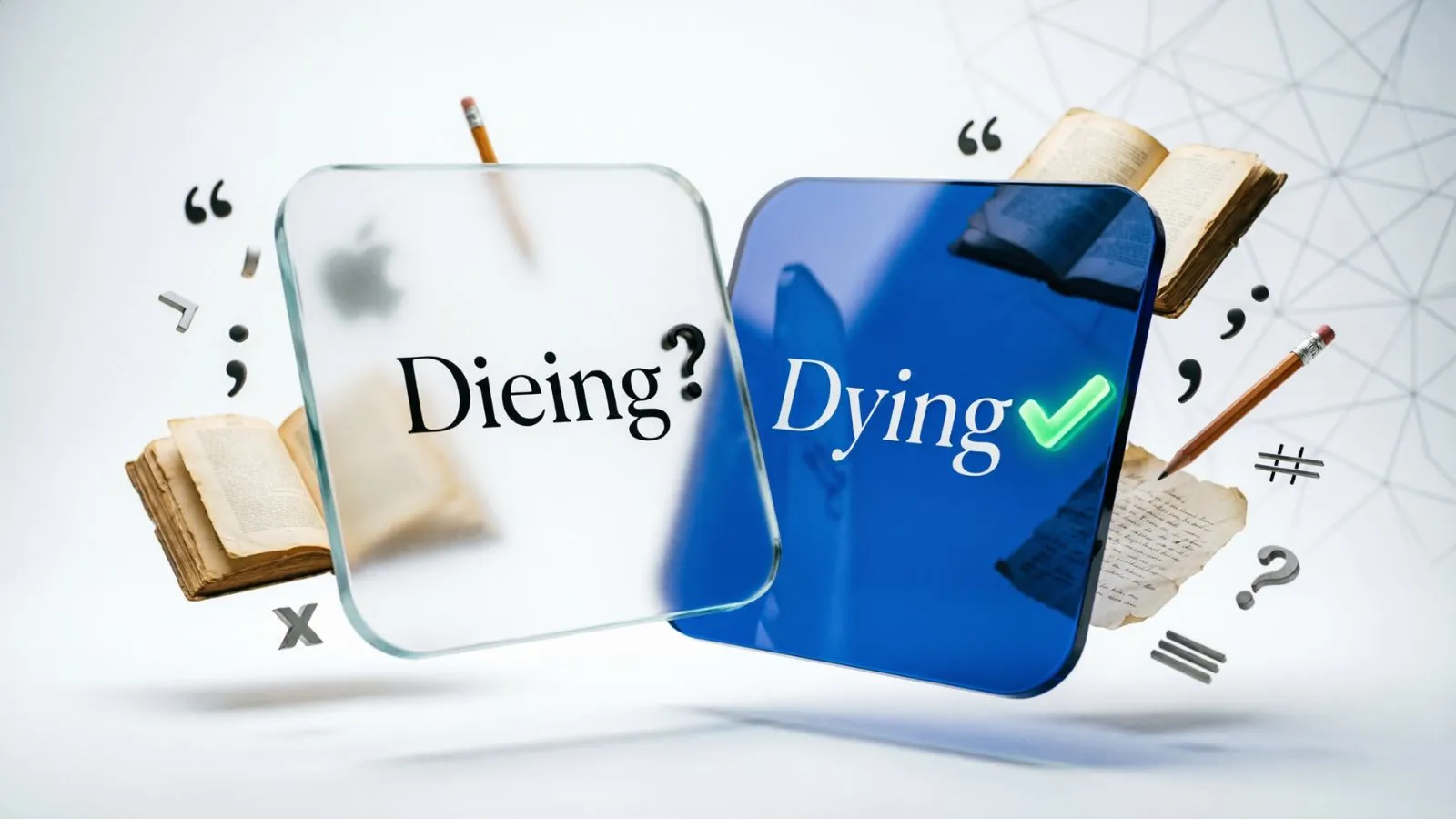Dieing or Dying