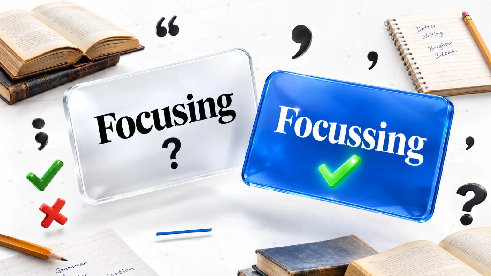 Focusing or Focussing