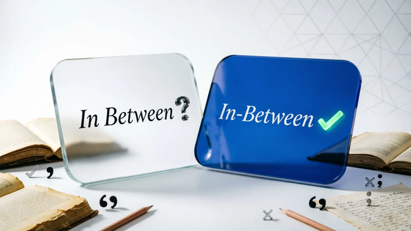 In Between or In-Between