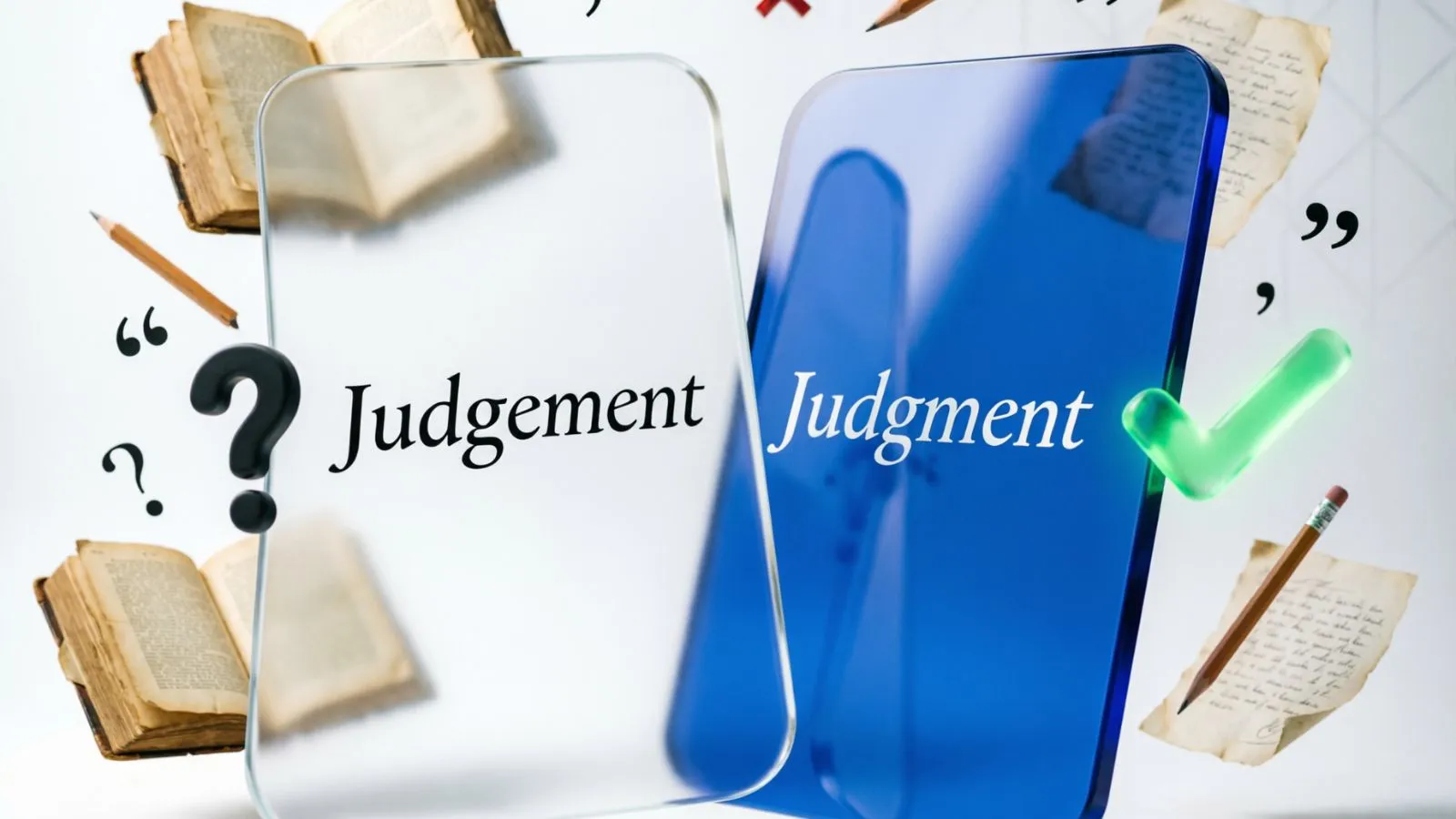 Judgement or Judgment