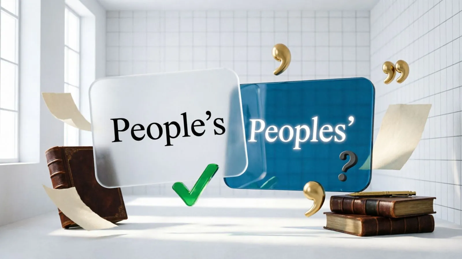 People’s or Peoples’