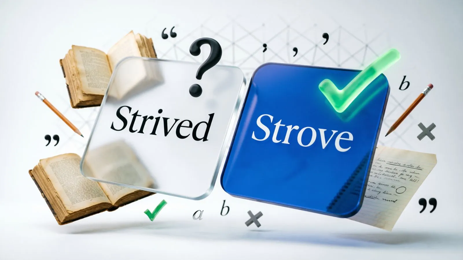 Strived or Strove