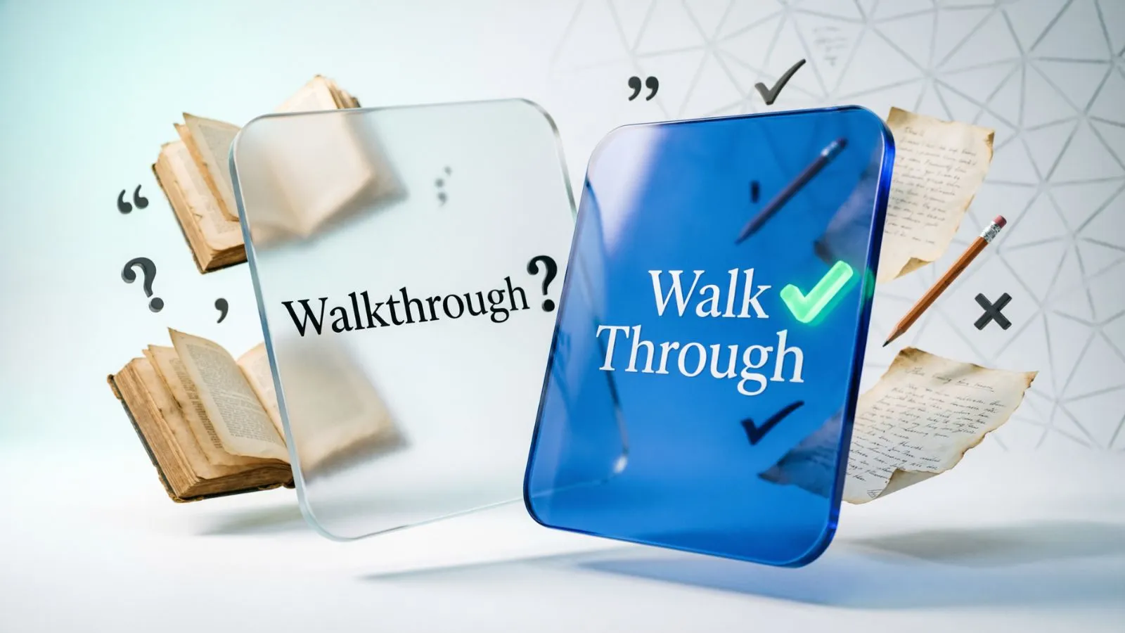 Walkthrough or Walk Through