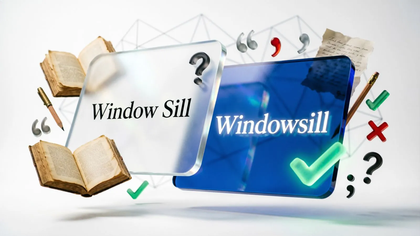 Windowsill or Window Sill
