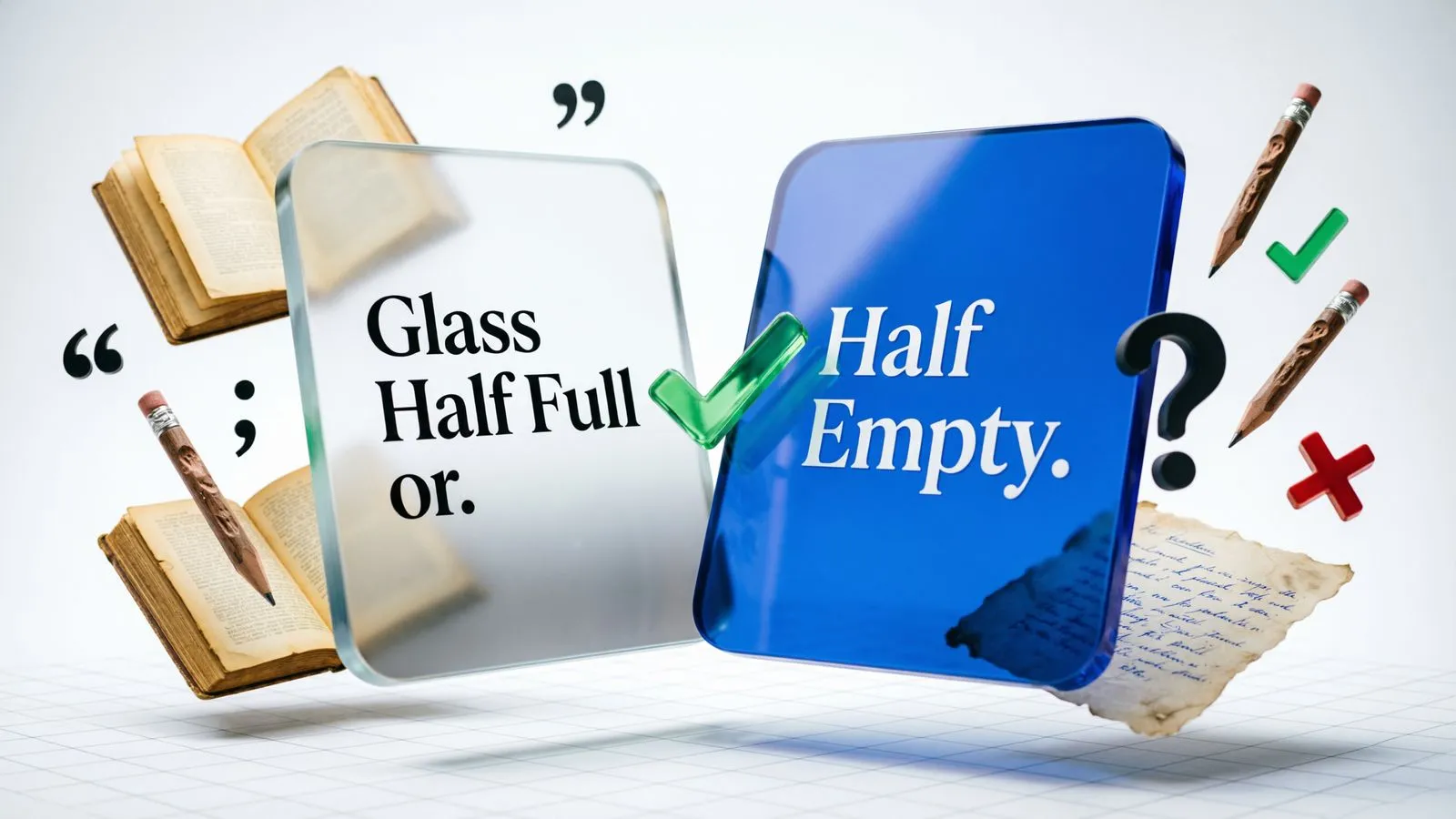 Glass Half Full or Half Empty