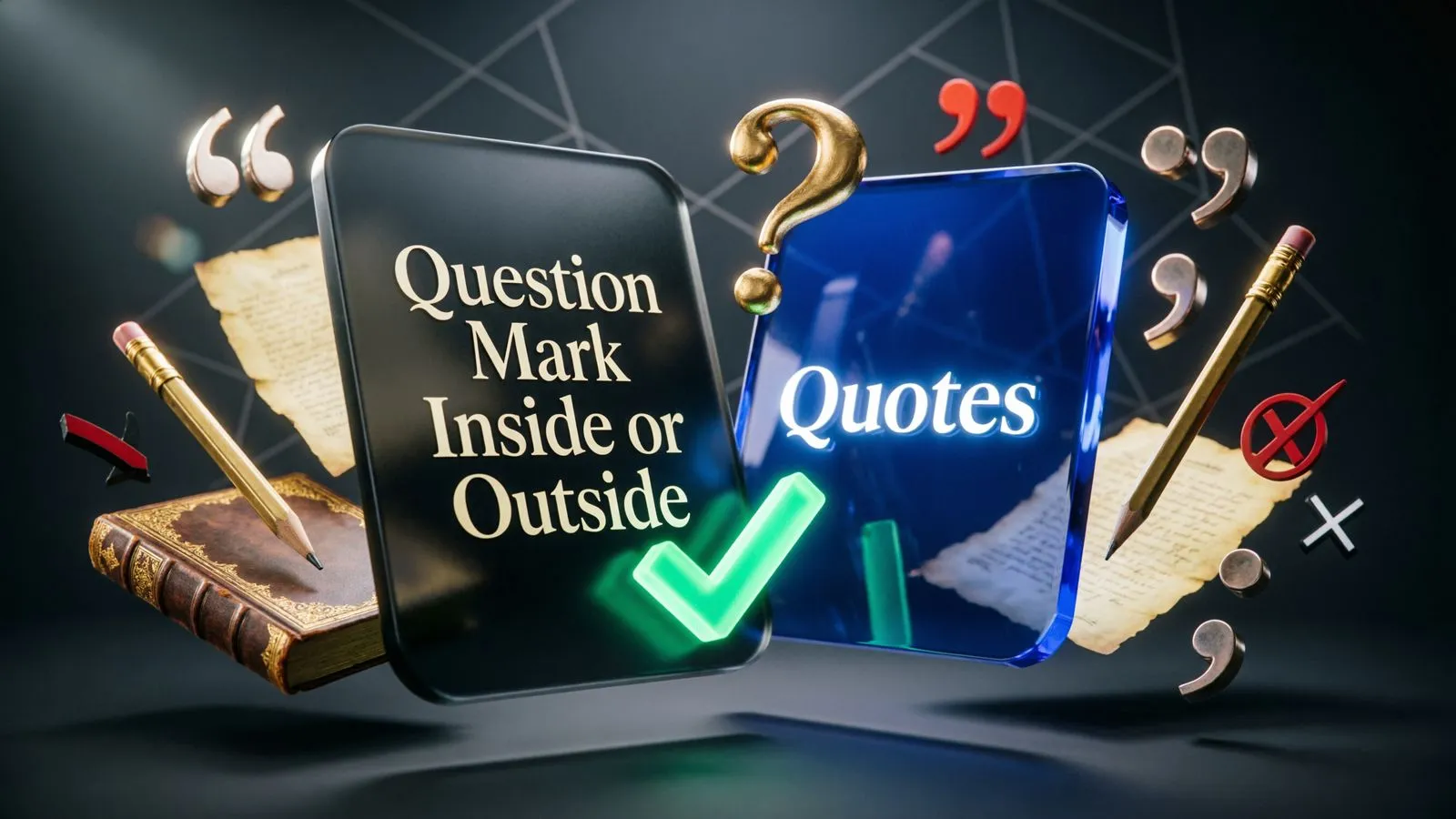 Question Mark Inside or Outside Quotes