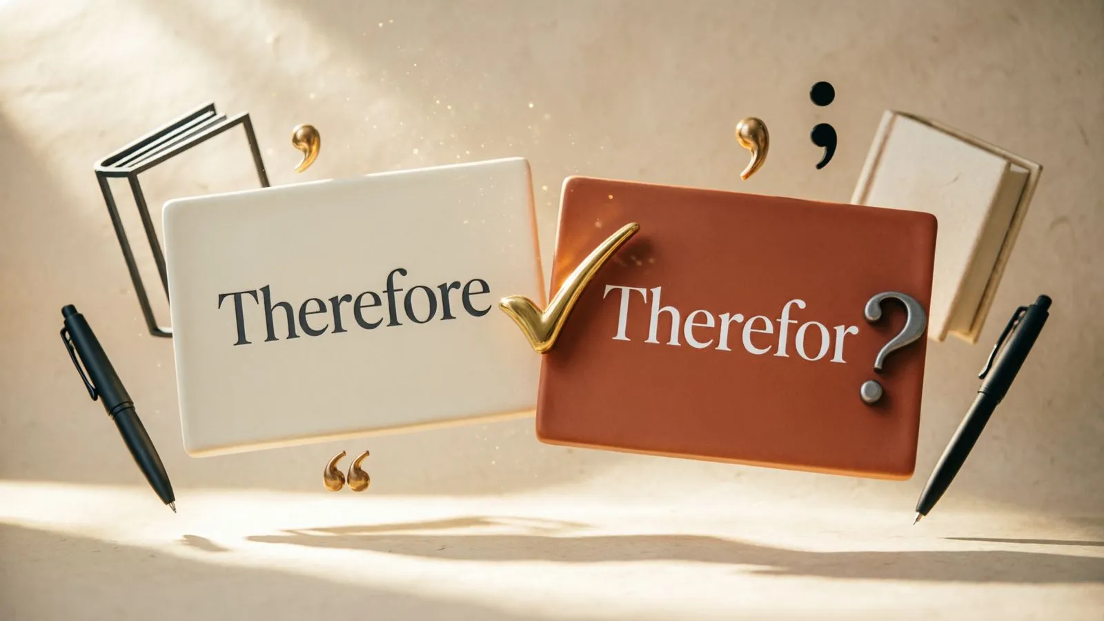 Therefore or Therefor